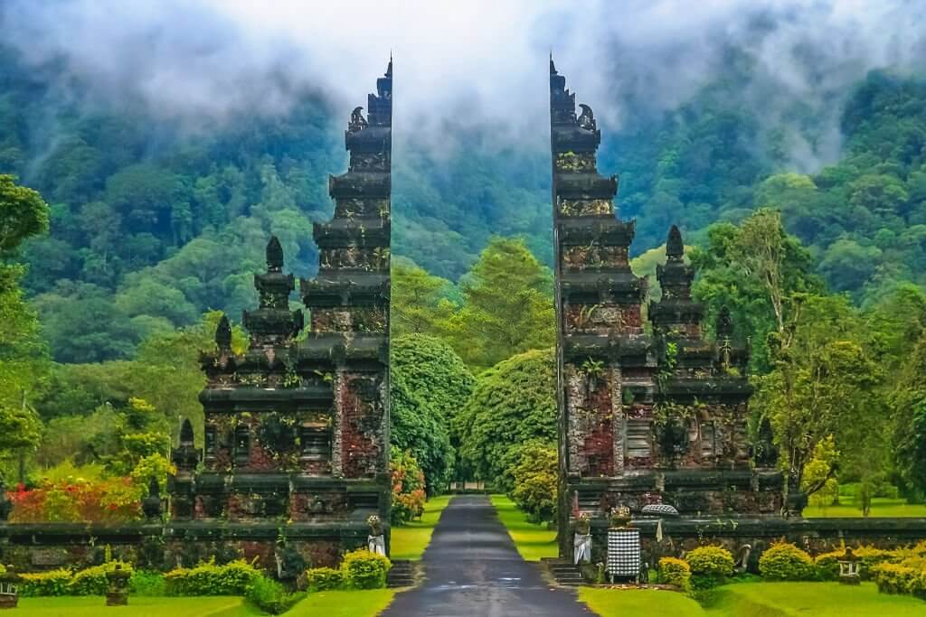 Handara Gate in Bedugul, North Bali