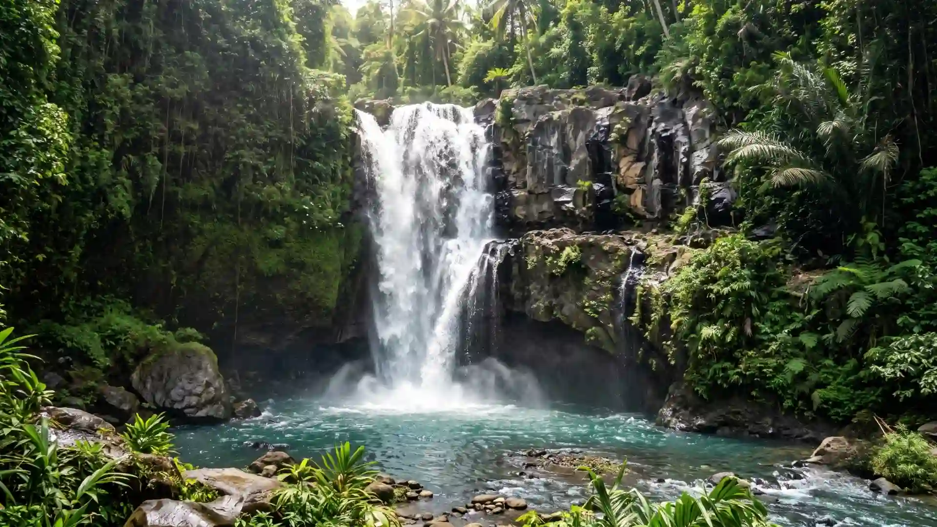 Tegenungan Waterfall near Ubud, Bali